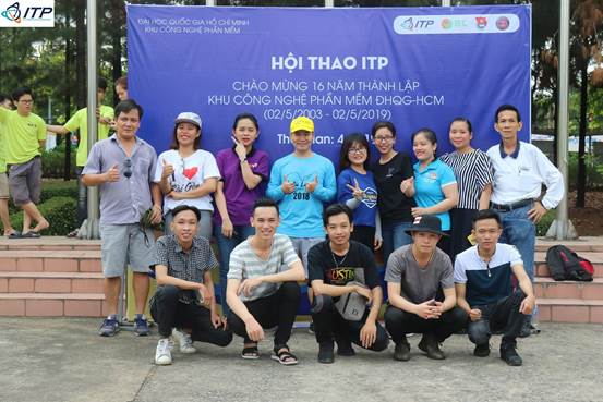 ITP tổ chức hội thao nhân kỷ niệm 16 năm thành lập