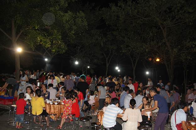 Toàn cảnh tiệc tất niên Nhà Công vụ