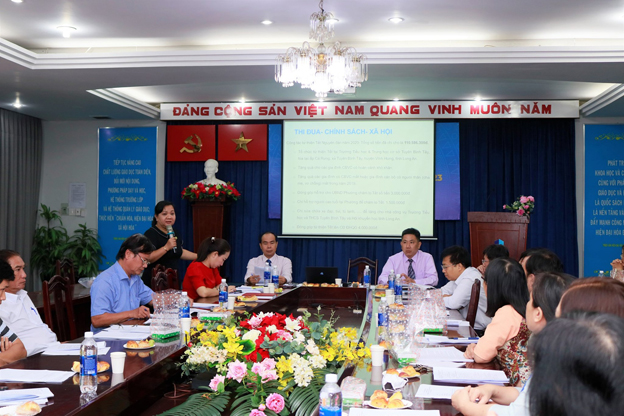 Hội nghị sơ kết Công đoàn giữa nhiệm kỳ 2018 – 2023