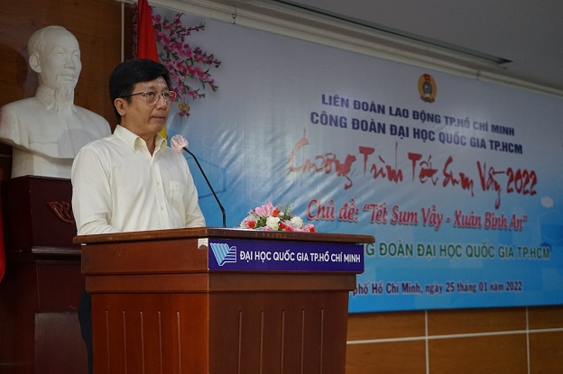 Công đoàn ĐHQG-HCM tổ chức chương trình “Tết sum vầy” 2022