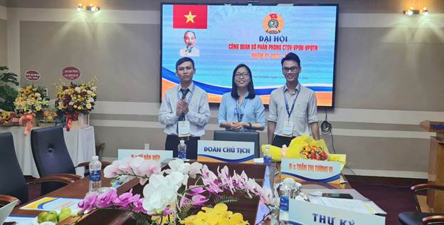 Ban Chấp hành Công đoàn bộ phận nhiệm kỳ 2022-2027 ra mắt đại hội