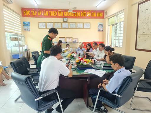 Hình 1: Kiểm tra CĐCS Trung tâm Giáo dục Quốc phòng và An ninh