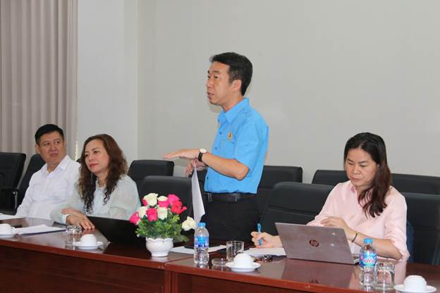 Đại biểu phát biểu tại Hội nghị