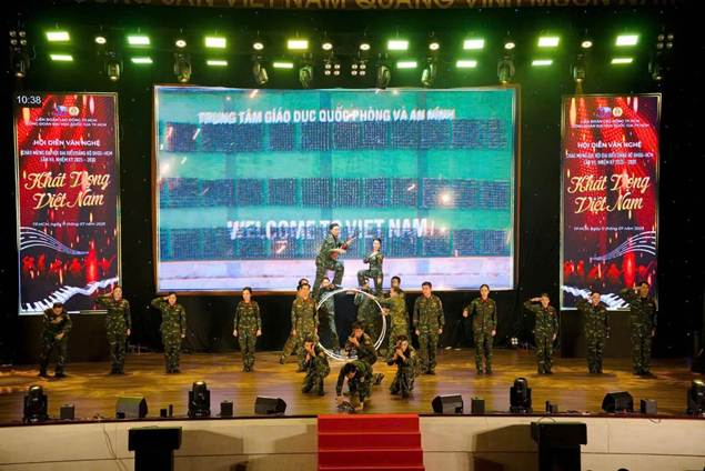 Tiết mục của Trung tâm GD Quốc phòng và An ninh